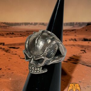 Bague skull "Mars Attack"