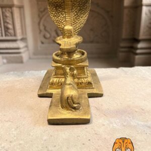Shiva lingam et Nandi en bronze
