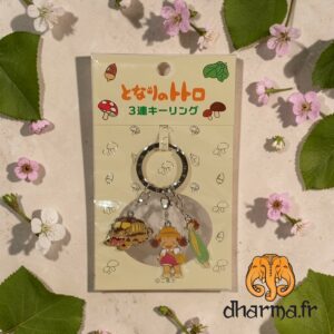 Porte-clé Mei et Chatbus émail