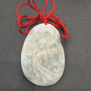 Pendentif Bouddha en jade du Myanmar